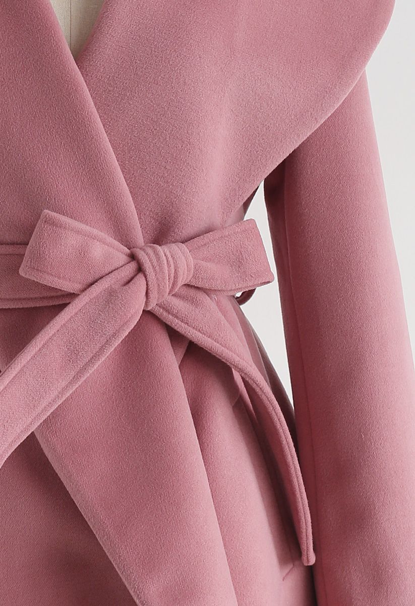 Prairie Rabato Coat in Pink